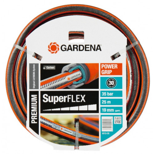 Tuyau d'arrosage SuperFlex Ø 19 mm - 25 m - GARDENA