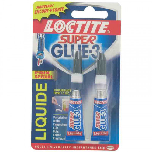 Super Glue 3 - 2 x 3 g - Loctite