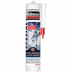 Mastic auto / marine Transparent 280 ml de marque RUBSON, référence: B2444300