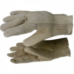 Gants tous travaux fleur de vachette Taille 9 de marque Scid, référence: B2497400