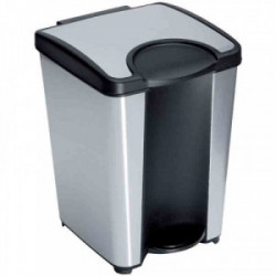 Poubelle de salle de bain "Foxy" de marque Allibert, référence: B2559700