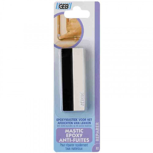 Mastic époxy - 2 batons 45 g - GEB