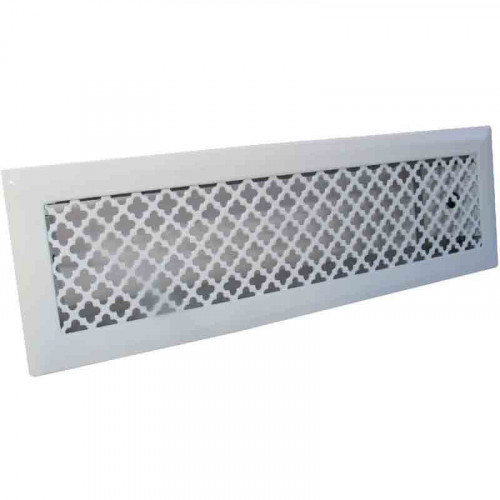 Grille de décompression avec précadre de hotte 60 x 195 mm - Dmo