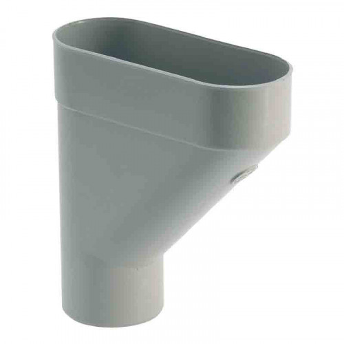 Jambonneau PVC pour eaux pluviales - gris - GIRPI