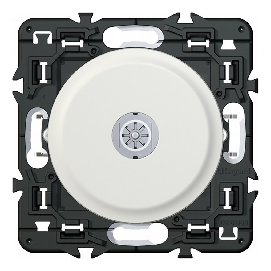 Celiane prise tv simple mâle blanc à composer