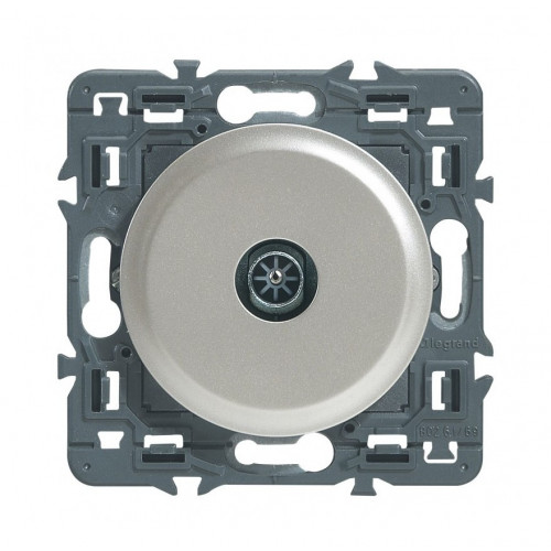 Celiane prise TV simple mâle titane à composer - LEGRAND