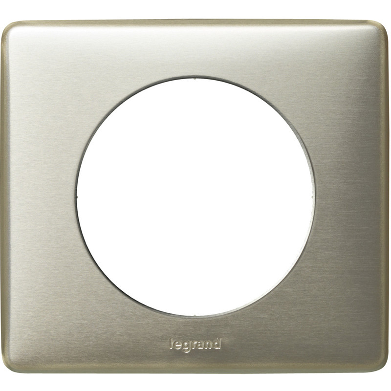 Celiane plaque 1 poste titane