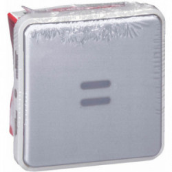 Plexo va et vient témoin gris complet - LEGRAND