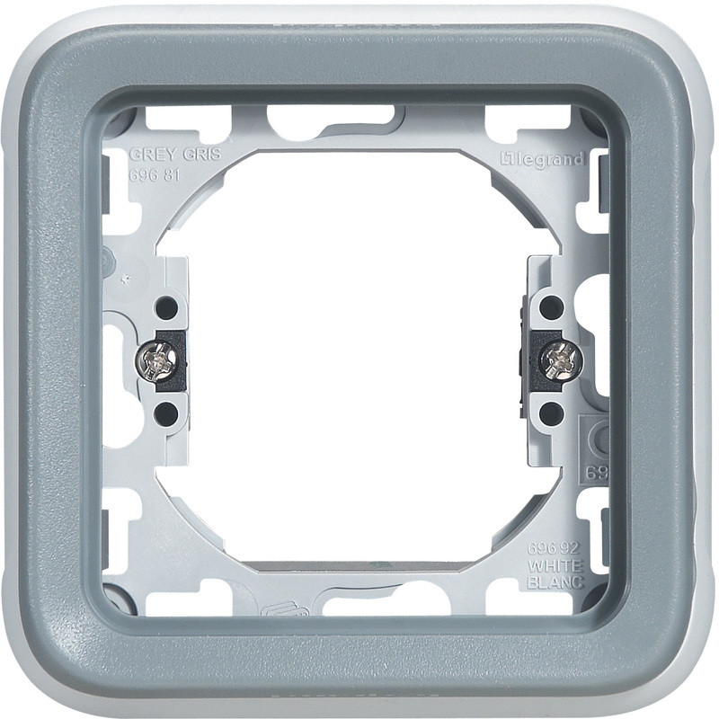 Plexo support 1 poste à griffe composable plaque support 1 poste