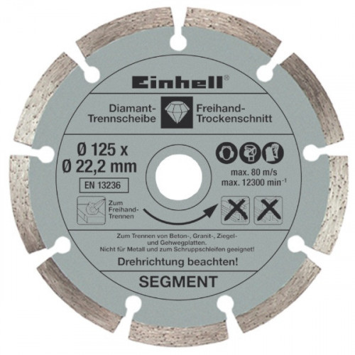 Kit meuleuse d'angle TE-AG 125/750 RECONDITIONNE - EINHELL 