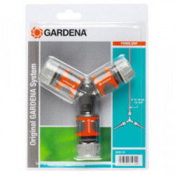 Nécessaire de dérivation pour dédoubler un tuyau Ø 13 - 15 mm de marque GARDENA, référence: J3394100