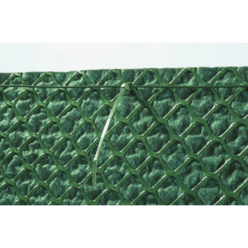 Brise-vue vert en maille plastique 100% occultant TANDEM - 1,2 x 25 m - NORTENE 