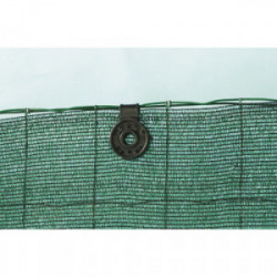 Brise vue tissé 95% occultant - vert- 1 x 5 m TOTALTEX - NORTENE 