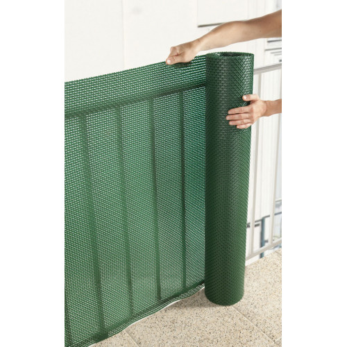 Brise-vue plastique vert 85% occultant 1,2 x 5 m TRIONET - NORTENE 