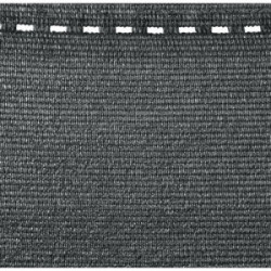 Brise vue tissé 95% occultant - gris- 1 x 5 m TOTALTEX - NORTENE 