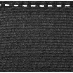 Brise vue tissé 95% occultant - noir- 1 x 5 m TOTALTEX - NORTENE 