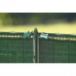 Brise vue tissé 100% occultant -Vert - 1 x 5 m SUPRATEX - NORTENE 