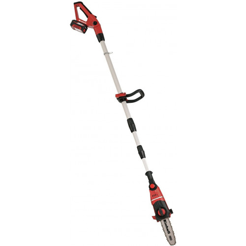 Outil multifonction sans fil – GE-HC 18 Li T Kit – Taille-haies et élagueuse sur perche – Batterie 18 V 3,0 Ah - EINHELL 