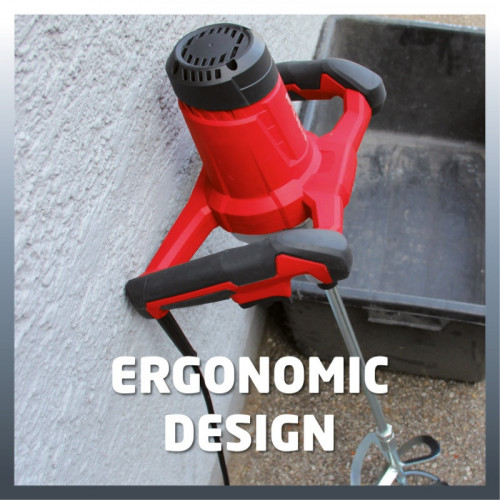 Mélangeur peinture et mortier – TE-MX 1600-2 CE – 2 vitesses – Malaxeur Ø 133 mm - EINHELL 