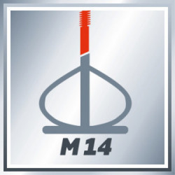 Mélangeur peinture et mortier – TE-MX 1600-2 CE – 2 vitesses – Malaxeur Ø 133 mm - EINHELL 