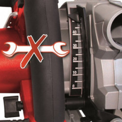 Scie circulaire – Lame 165 mm – Profondeur de coupe 55 mm – Moteur 1 200 W - EINHELL 