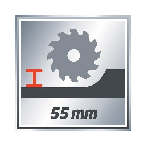 Scie circulaire – Lame 165 mm – Profondeur de coupe 55 mm – Moteur 1 200 W - EINHELL 