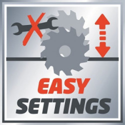 Scie circulaire – Lame 165 mm – Profondeur de coupe 55 mm – Moteur 1 200 W - EINHELL 