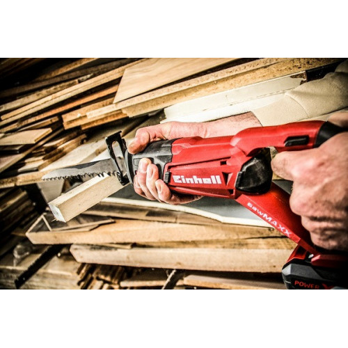 Scie universelle sans fil – TE-AP 18 Li Solo – Profondeur de coupe bois 100 mm – Power X-Change - EINHELL 