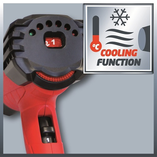 Décapeur thermique – TE-HA 2000 E – Température réglable – 4 buses incluses - EINHELL 