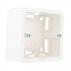 Cadre blanc sans support VG 40mm 2 modules - LEGRAND