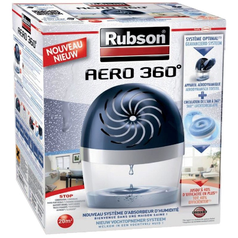 Absorbeur RUBSON AERO 360 Appareil 20 m² + 12 recharges AERO 360 - vue 2