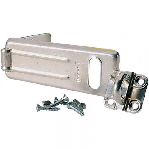 Master Lock Porte-cadenas acier brossé 89 mm