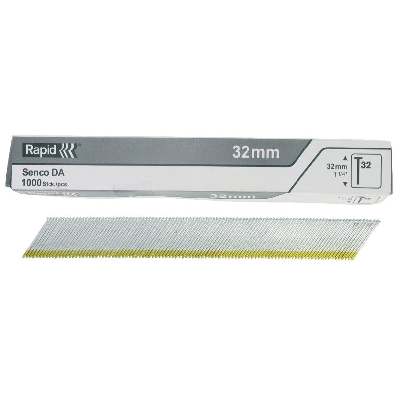 Clous acier galvanisé Rapid n°32 50mm 1000 pièces - vue 3