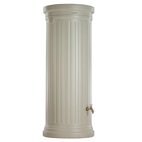Récupérateur d'eau colonne romaine cylindrique sable 1000 L - GRAF 