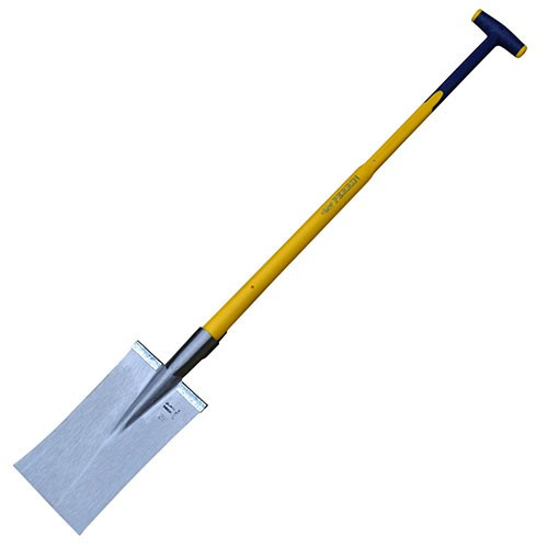 Louchet Nord 28 cm manche en T composite 0,90 m - rebords montés