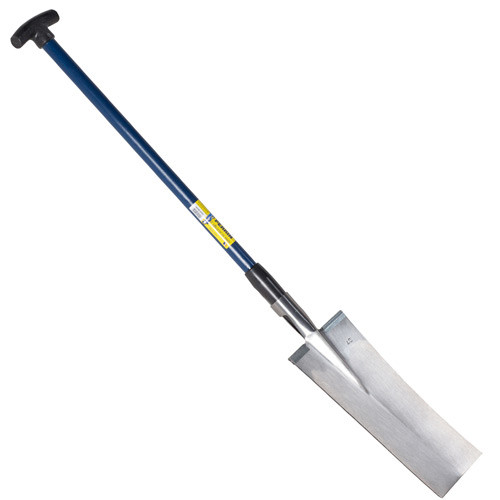 Louchet terrassier à bague 40 manche composite béquille