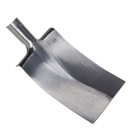 Bêche Bretagne polie 30 tranchant droit sans manche