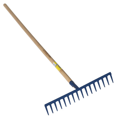 Râteau forgé 12 dents droites manche 1,5 m