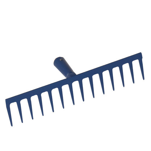 Râteau 14 dents droites sans manche soudé