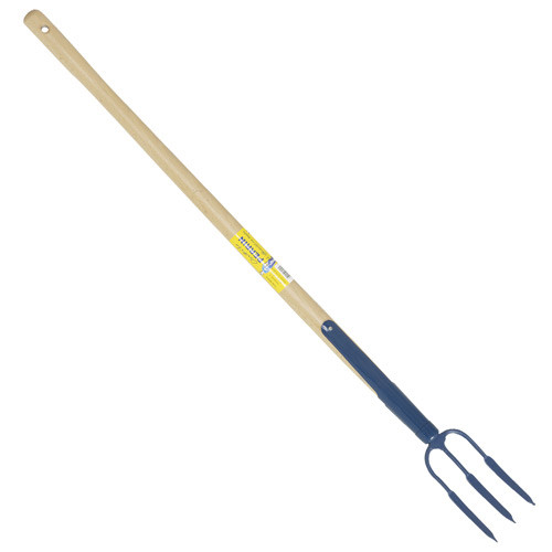 Fourche à rosiers bleu manche 90