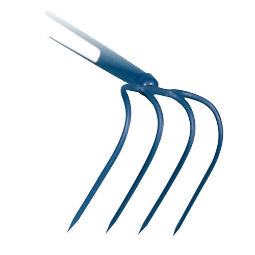 Croc à fumier à soie 4 dents 21cm sans manche