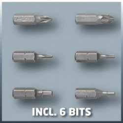 Visseuse sans fil articulée – TC-SD 3,6 Li – 3,6 V – Couple 3 Nm – Avec embouts - EINHELL
