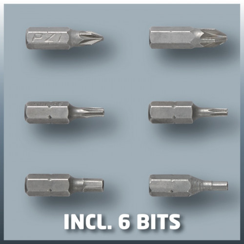 Visseuse sans fil articulée – TC-SD 3,6 Li – 3,6 V – Couple 3 Nm – Avec embouts - EINHELL 