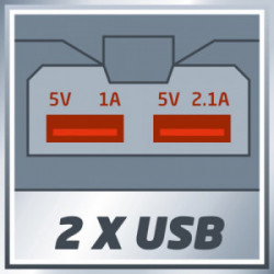 Batterie /Port  USB TE-CP 18  Li USB-Solo - EINHELL 