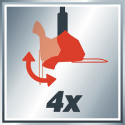 Coupe-bordures électrique – GC-ET 4530 – Largeur de coupe 30 cm – Tête pivotante 180° - EINHELL 