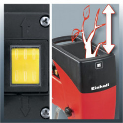 Broyeur électrique silencieux – GC-RS 2540 – Cylindre de coupe – Capacité 40 mm - EINHELL 