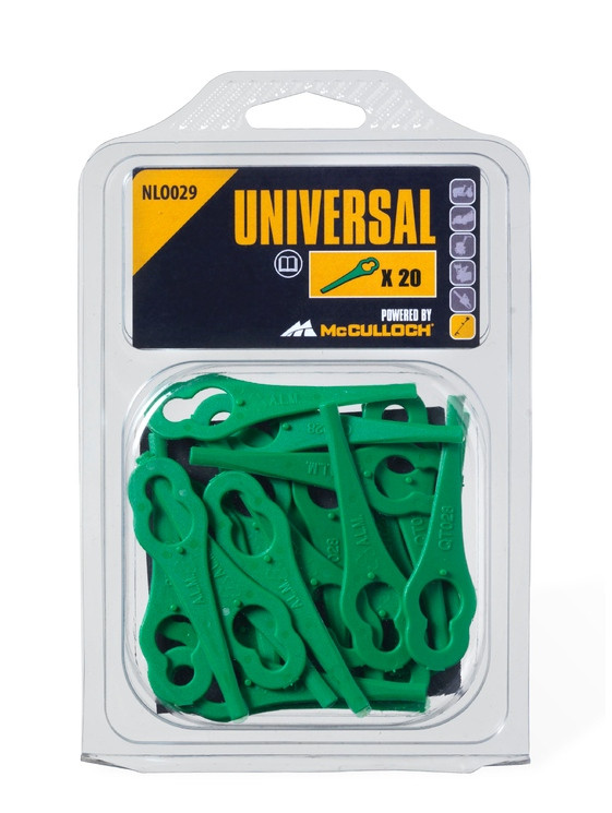 Lames plastiques pour coupe-bordures sans fil Bosch - NLO029