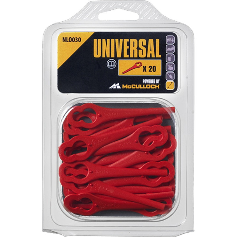 Lames plastiques pour coupe-bordures sans fil Bosch - NLO030