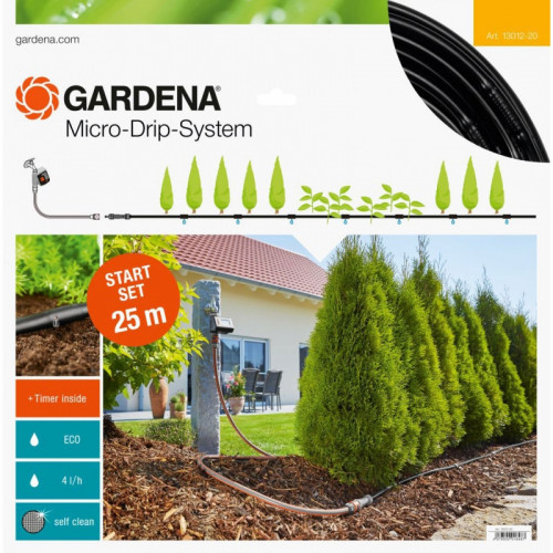 GARDENA Gardena Kit d'initiation pour rangées de plantes M automatique 