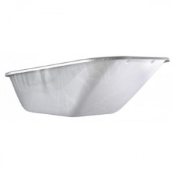 Caisse galvanisée 230 L 6 trous - pour brouette Expert Cargo Twin Excellium 230 de marque HAEMMERLIN, référence: J3929500